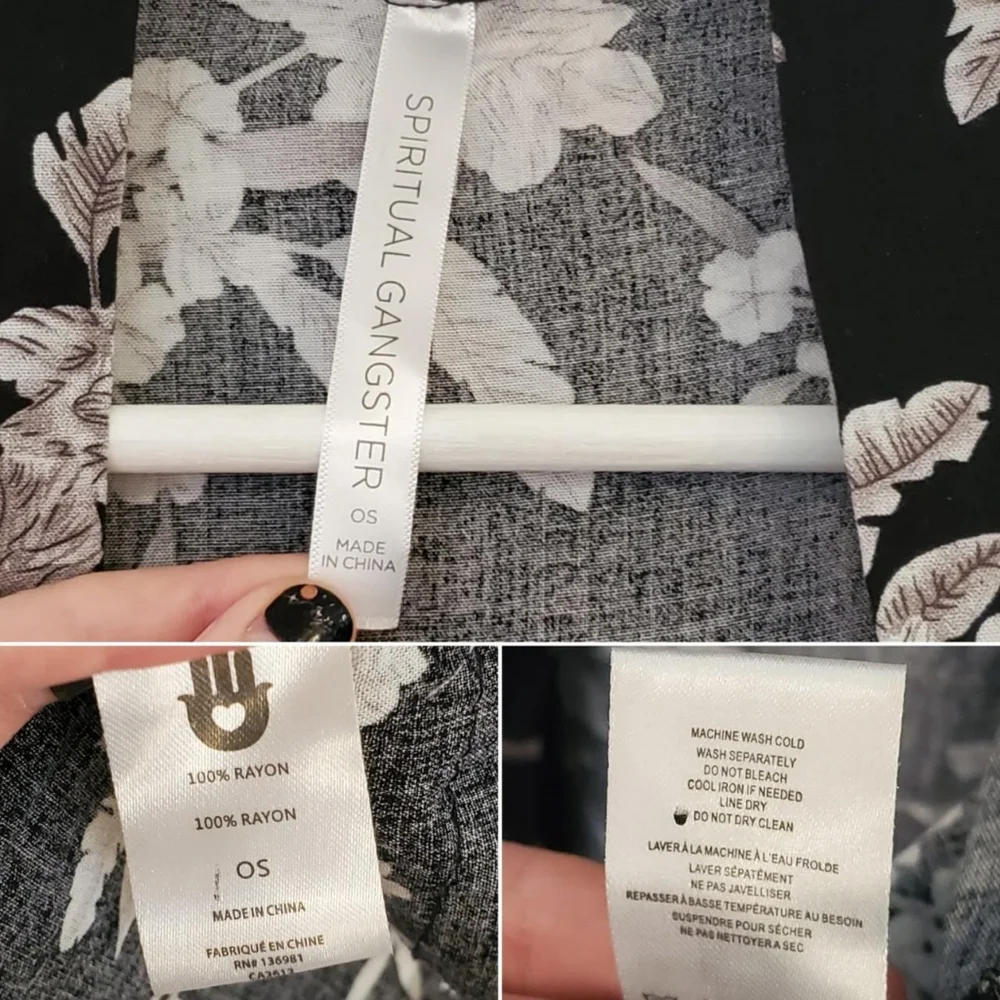 Spiritual Gangster Maya Kimono - Picture 3 of 4